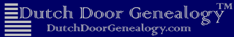 Welcome to Dutch Door Genealogy